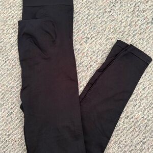 Blanqi Black Maternity Full Panel Leggings